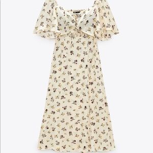 open lace back dress ZARA. Pleated midi dress Tm – Hibuy market main image 1